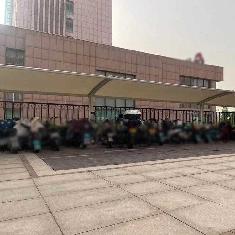 泉州膜结构电动车棚