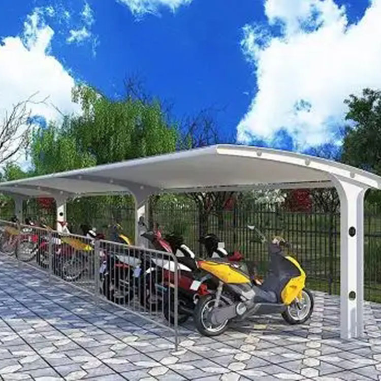 泉州膜结构电动车棚