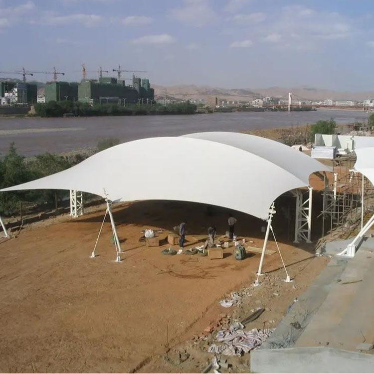 泉州膜结构汽车棚